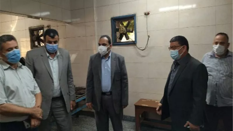 نائب رئيس جامعة بنها يتابع تسكين الطلاب بالمدن