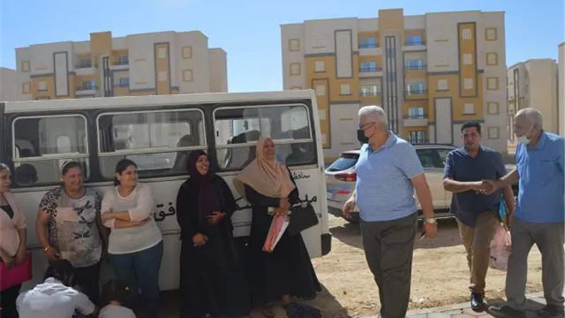 مديرية الاسكان بدأت تسليم وحدات الاعلان العاشر سكن كل المصريين بالغردقة