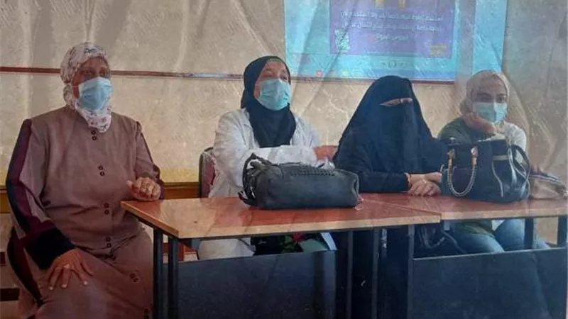 ندوة تثقيفية عن فيروس كورونا بمدرسة الاهرام التجريبية بطور سيناء