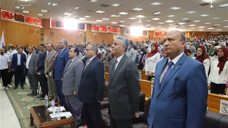 حفل استقبال الطلاب الجدد والقدامى بكلية التجارة