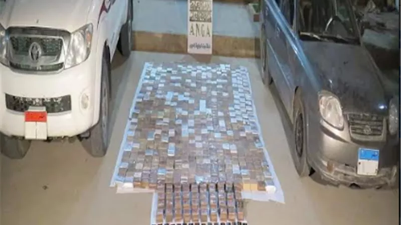 ضبط نصف طن حشيش وأفيون بالسويس