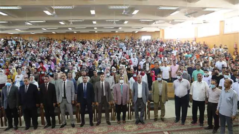 حفل استقبال الطلاب الجدد بكلية الحقوق