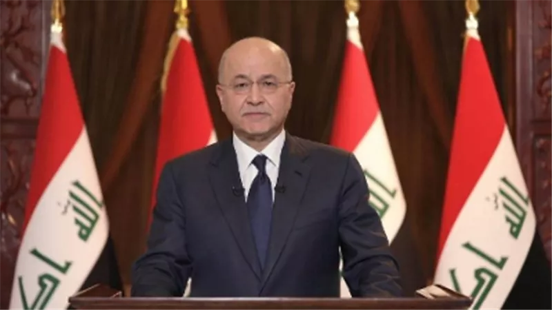 رئيس العراق: سياستنا ترتكز على التعاون الدولي والإقليمي لمكافحة الإرهاب والفساد
