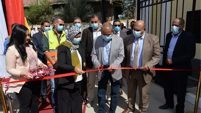 محافظ الإسماعيلية يطلق إشارة تشغيل خزان مياه شرب السماكين ..صور