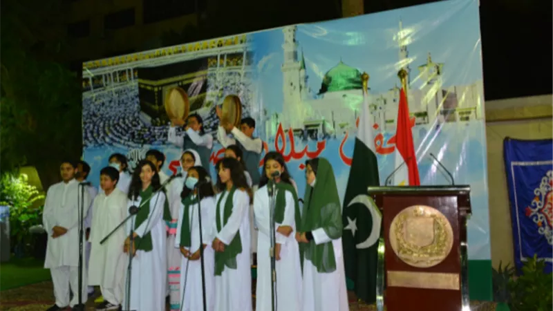 سفارة باكستان بالقاهرة تحتفل بذكري المولد النبوي