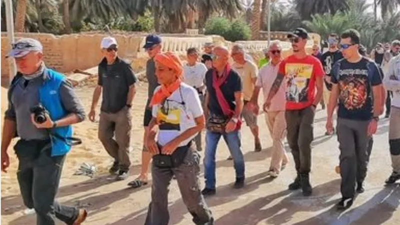 لأول مرة منذ 10 سنوات.. ليبيا تستقبل مجموعة من السياح الأجانب