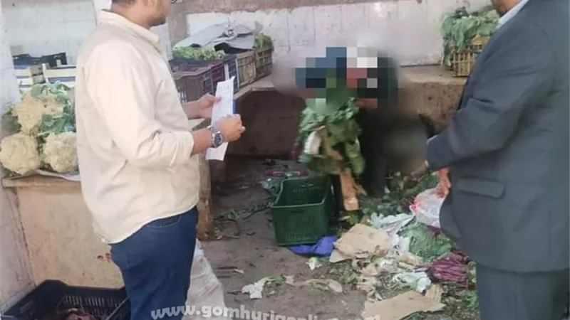 صحة السويس تواصل حملاتها على منافذ بيع الأغذية بالتعاون مع جهاز حماية المستهلك.. إعدام ٢٢٠ كيلو جرام خضروات السويس