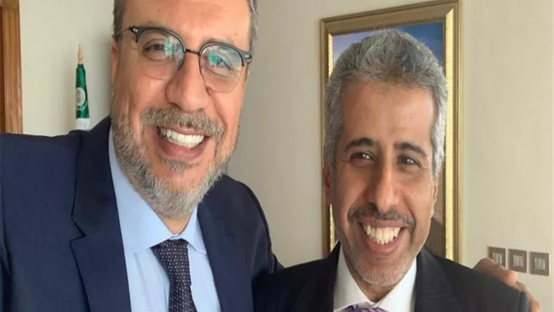 رئيس اتحاد الإذاعات الإسلامية يلتقي الامين العام لمجلس وزراء الداخلية العرب