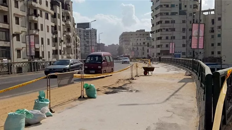 إغلاق جزئي لكوبري الجيزة المعدني لمدة 3 أيام بسبب أعمال صيانة