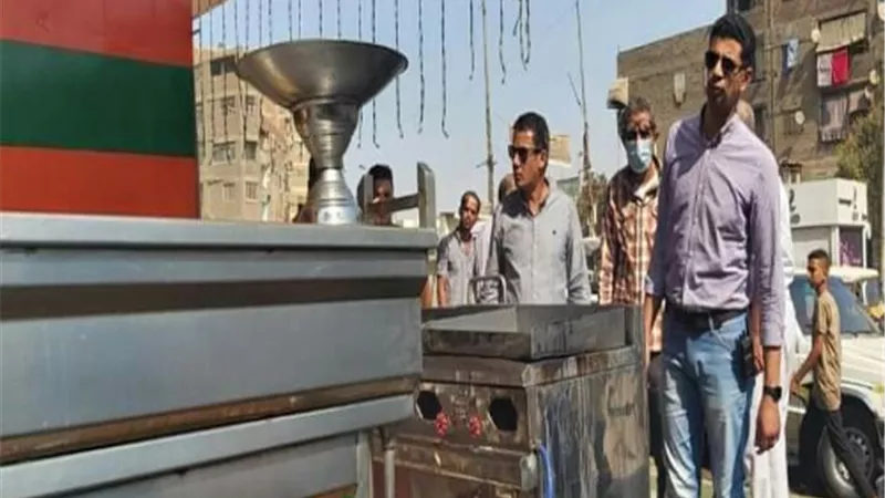 نائب محافظ القليوبية يقود حملة لازالة الاشغالات بغرب شبرا