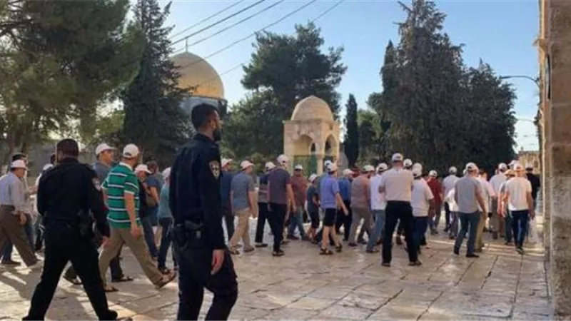 400 مستوطن يقتحمون منطقة “خلة النحلة” جنوب بيت لحم