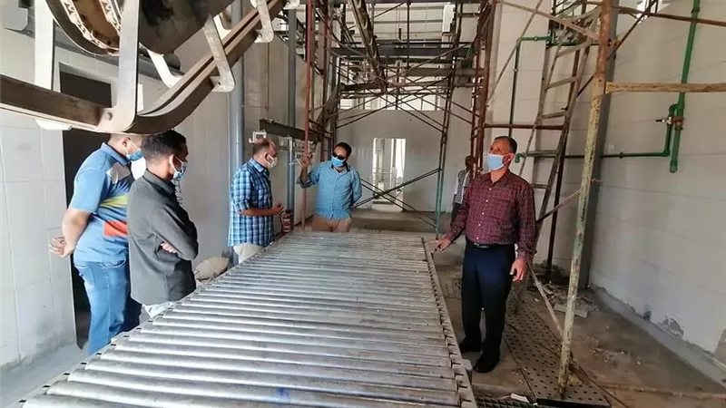 مدير الطب البيطرى بالبحر الأحمر يتفقد مجازر المحافظة