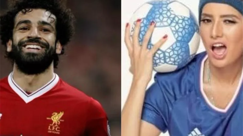 زينة توجه رسالة خاصة لمحمد صلاح