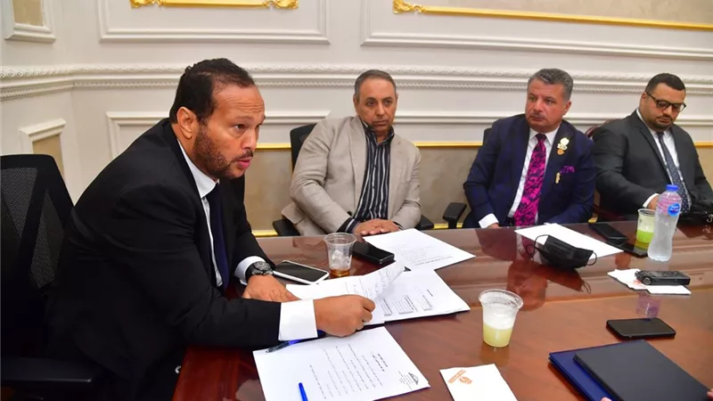 بالصور.. اجتماع لجنة الصناعة بمجلس الشيوخ برئاسة النائب محمد حلاوة