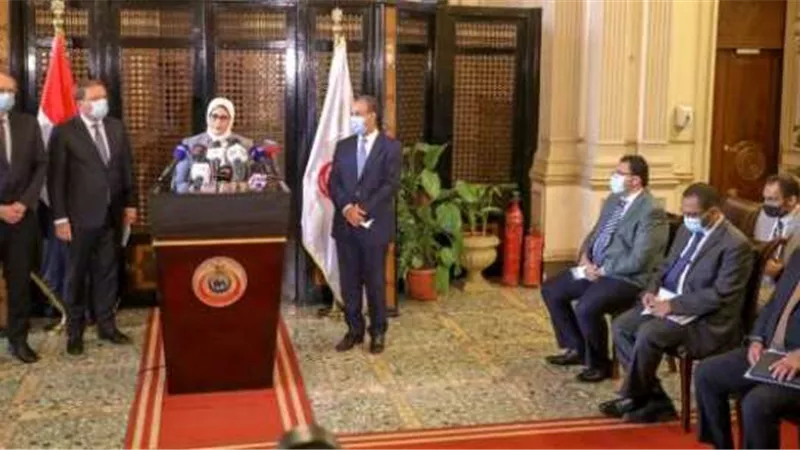 وزيرة الصحة تستقبل مفوض الاتحاد الأوروبي وتقدم الشكر لدعم مصر بـ6 ملايين جرعة من لقاح استرازينيكا