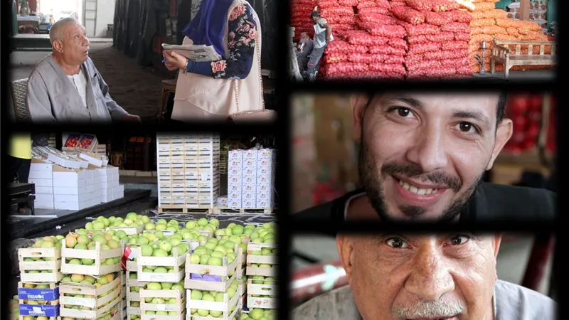 تجار سوق العبور : توقعات بهبوط أسعار الخضر والفاكهة خلال الفترة المقبلة
