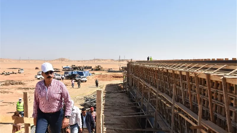 محافظ أسوان يفتتح 12 مشروع بقرى الرمادى بإدفو