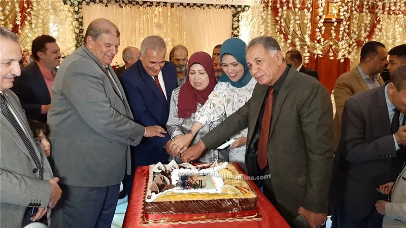 دمياط تكرم وكيل وزارة التعليم لبلوغه سن التقاعد