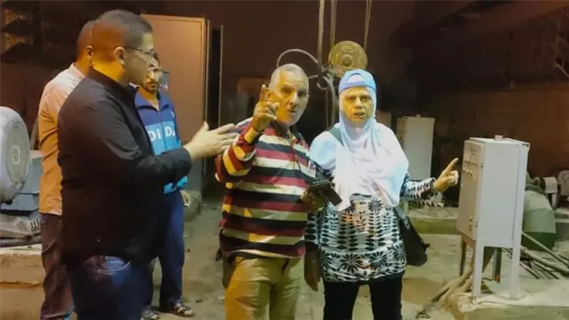 رئيس مياه بني سويف تتفقد محطة معصرة نعسان