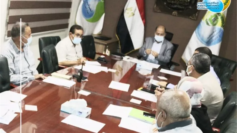 مياه أسيوط تعقد إجتماع اللجنة العليا للتدريب وتشجيع استكمال الدراسات العليا للعاملين