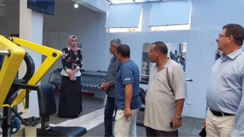 وكيل وزارة الشباب والرياضة بالبحر الأحمر تفقد الاعمال الإنشائية والإستثمارية بمدينة القصير