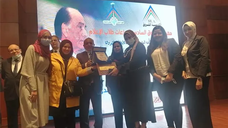 إعلام بنى سويف تحصد جائزتين بمهرجان الشروق