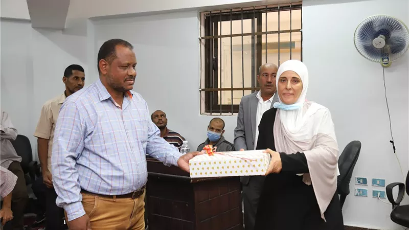 رئيس جامعة جنوب الوادي يشهد حفل تكريم أمين الجامعة المساعد