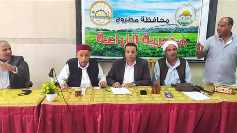 ندوه إرشادية عن زراعة الشعير تحت الظروف المطريه بمطروح