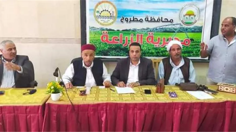 ندوه إرشادية عن زراعة الشعير تحت الظروف المطرية بمطروح