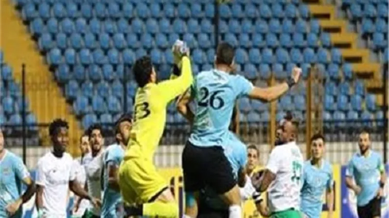 المصرى والمحلة يتعادلان إيجابيا فى الدورى