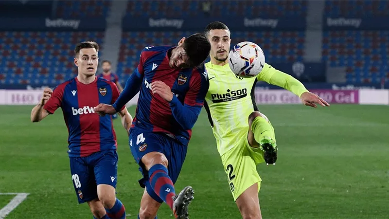 التشكيل الرسمى لـ أتليتكو مدريد أمام ليفانتى بالدورى الإسبانى