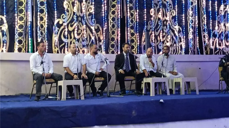 مركز شباب سفاجا احتفل بالمولد النبوي الشريف بفرقة الحضرة السورية للإنشاد الديني