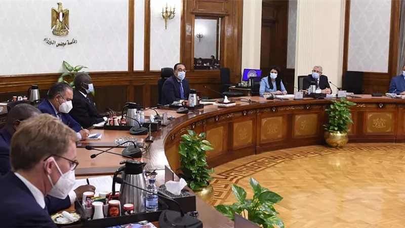 مدبولى يلتقي أعضاء المجلس التنفيذي للصندوق الدولي للتنمية الزراعية 