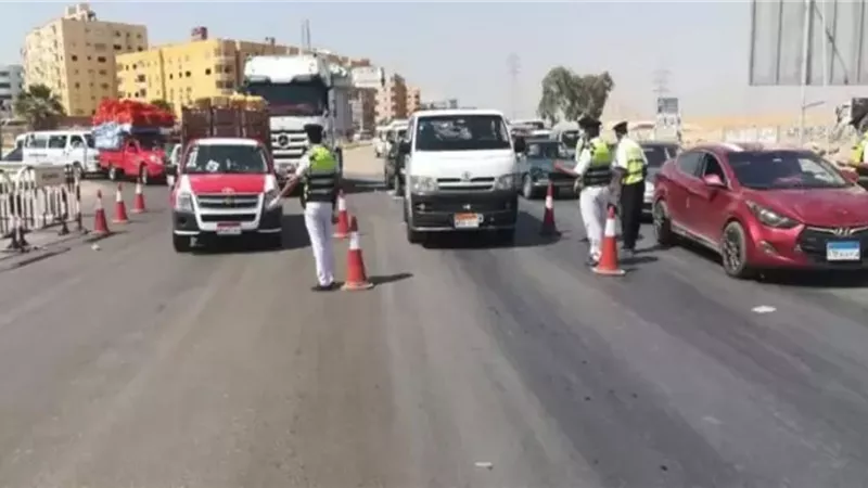 خدمات مرورية مكثفة لإستكمال تنفيذ أعمال إنشاء محطة الشهيد هشام بركات لمشروع المونوريل