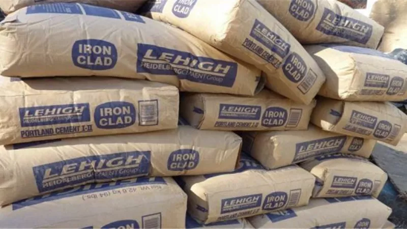 بالإنفوجراف.. ارتفاع أسعار الأسمنت بالأسواق الجمعة 29-10-202