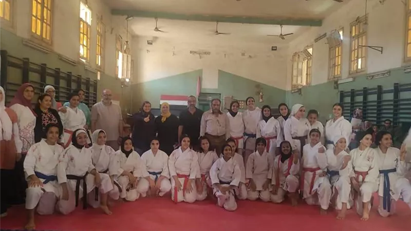 اسماء المرشحات لبطولة الجمهوريه للكاراتيه بمدارس بنى سويف