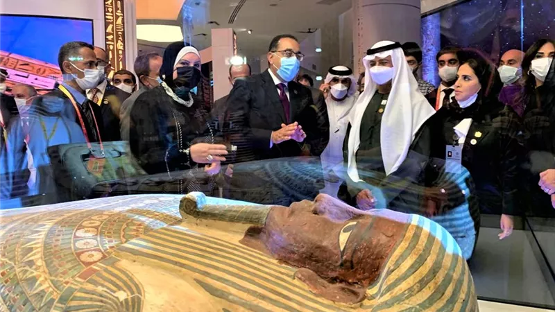 نيفين جامع: الجناح المصري قدم للعالم مصر بماضيها العريق ومستقبلها الواعد