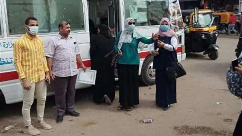 إنتشار الفرق الطبية فى الشرقية لإعطاء المواطنين لقاح فيروس كورونا