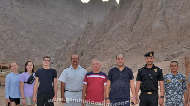 مبادرة إدعم سياحة بلدك تنظم إحتفالية لوفد روسى برئاسة القنصل العام بالغردقة