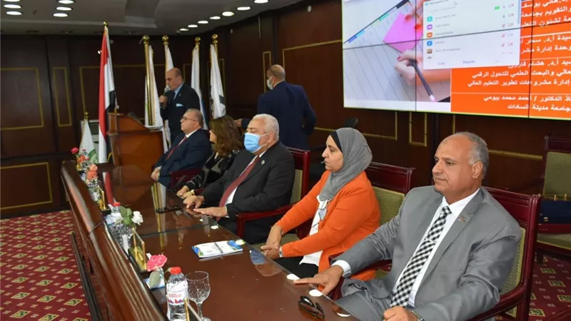 جامعة مطروح تشارك في الملتقى الخامس لمراكز القياس والتقويم بالجامعات المصرية