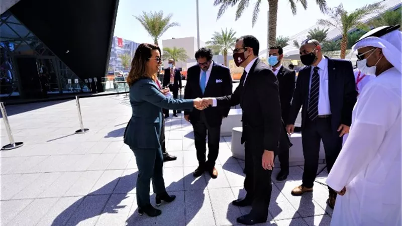 وفد الامم المتحدة يزور الجناح المصرى بـ اكسبو 2020 بدبى .. صور