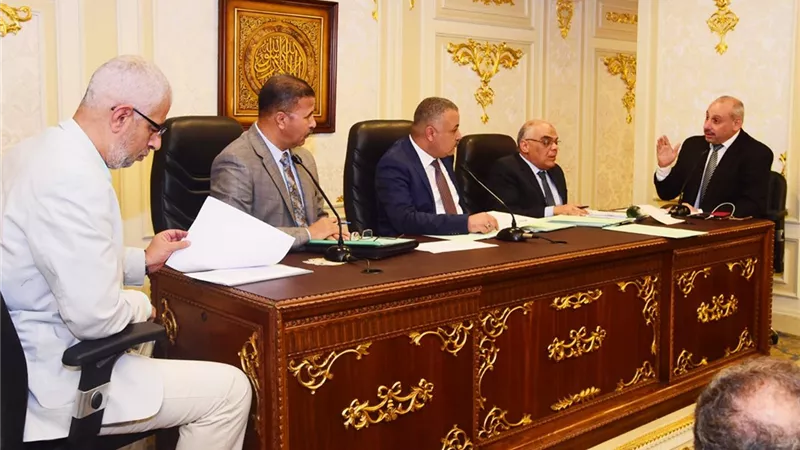 بالصور.. إجتماع لجنة الاقتراحات والشكاوى بالنواب