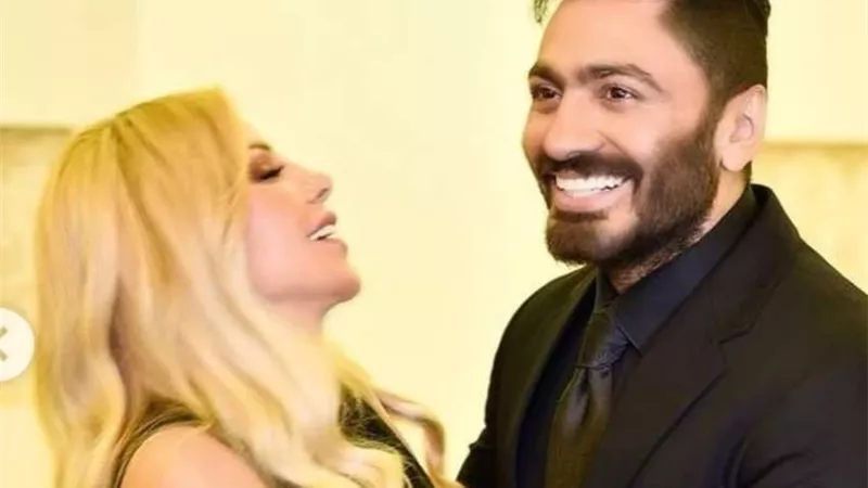 رزان مغربى عن تامر حسنى 