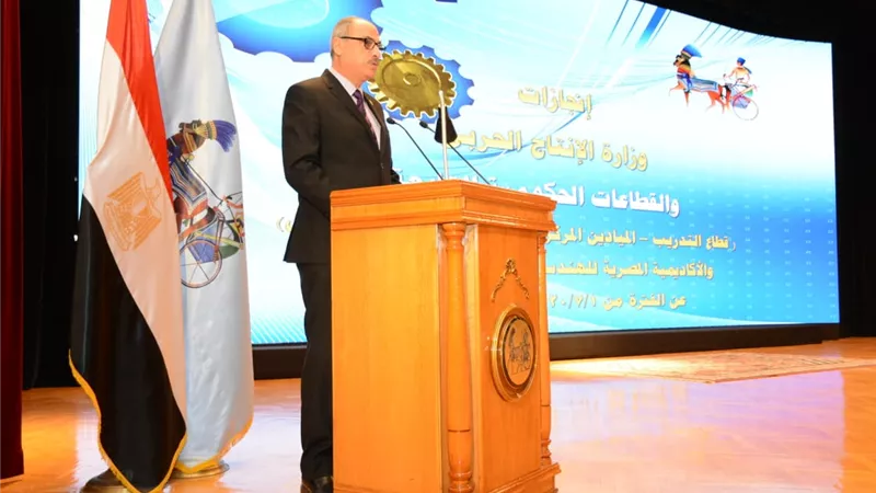 مستشار الوزير لشئون القطاعات الحكومية يستعرض أهم الإنجازات التي حققتها وزارة الإنتاج الحربي وقطاعاتها