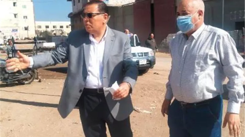محافظ الشرقية..تكثيف أعمال النظافة ورفع الإشغالات بالحسينية