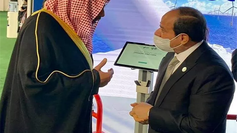 قمة جلاسجو ... الرئيس السيسي يلتقي رئيس مجلس الوزراء الكويتى
