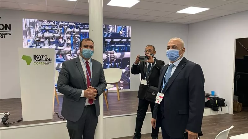 إشادة دولية بالجناح المصرى فى جلاسكو ووصفه بأنه ايقونه للعالم فى حماية البيئة