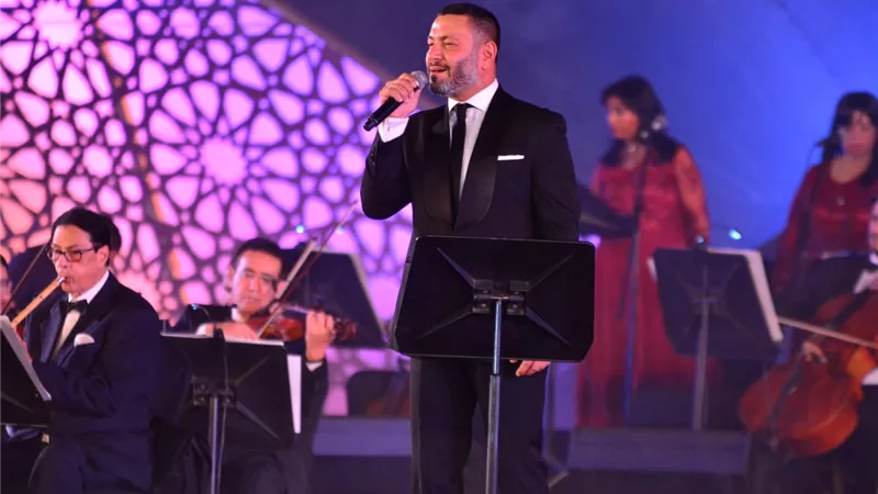 زياد برجي يشعل مسرح الموسيقي العربية بأغنيه