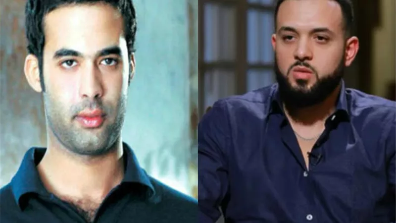 الاخ غير الشقيق لهيثم احمد زكى يدخل العش الزوجية.. صور
