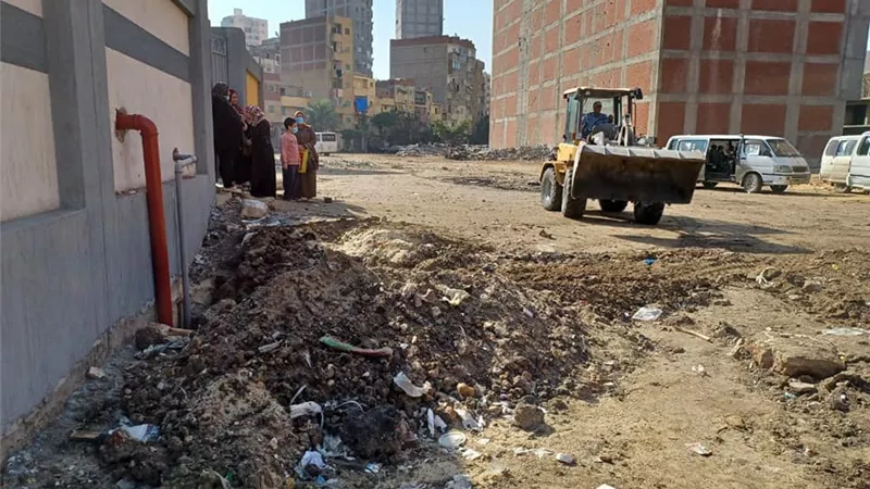 حل مشكلة مصرف فرعون بشكل حضارى وترحيب اهالى البكاتوشى بجهود الحى